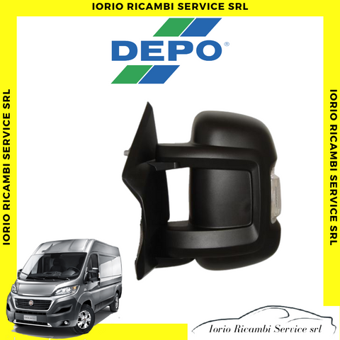 SPECCHIO SINISTRO MANUALE BRACCIO CORTO C/FAN C/SONDA FIAT DUCATO 06> JUMPER