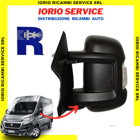 SPECCHIO SINISTRO MANUALE BRACCIO CORTO C/FAN NO SONDA DUCATO BOXER JUMPER >2006