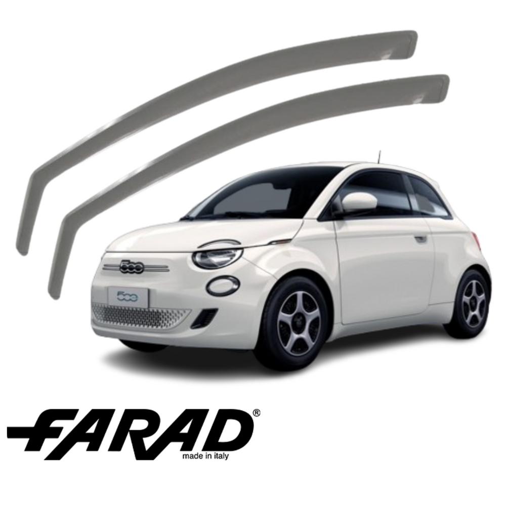 DEFLETTORI ARIA ANT. FIAT 500 3P ELETTRICA  2021 FARAD fumè ANTITURBO ANTIVENTO