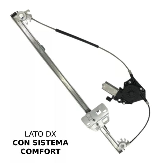 ALZAVETRO CON SISTEMA COMFPRT ELETTRICO PER IVECO DAILY 2000-2011 ANT. DESTRO