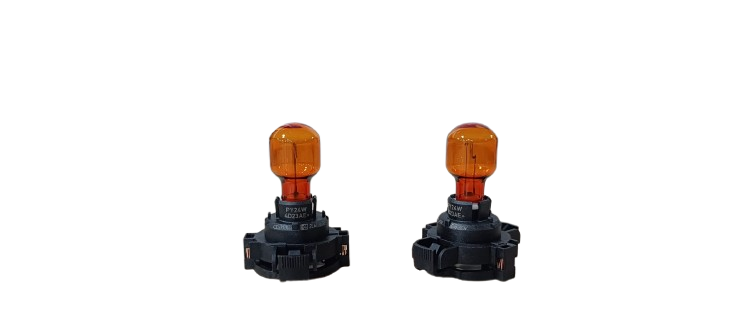 KIT 2 LAMPADINE PHILIPS PY24W SEGNALETORI DI DIREZIONE ALOGENE 12V 24W 12190NAC1