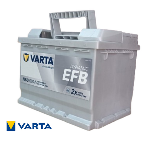 BATTERIA VARTA START E STOP EFB N60 60 AH AMPERE 242x175x190 560500064