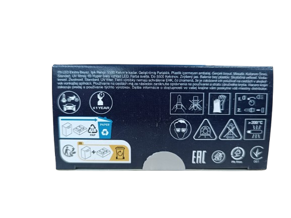 KIT COPPIA LAMPADE OSRAM H7 COOL BLUE BOOST 5500K 12V 80W 62210CBB-2HB per auto