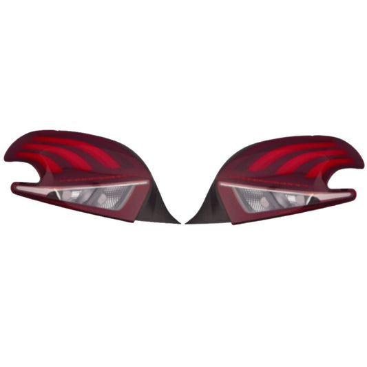 2 STOP FARI PEUGEOT 208 RESTYLIN 2015 2019 FANALI POSTERIORI LED DESTRO SINISTRO