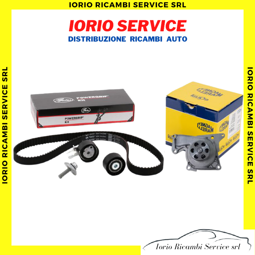 KIT DISTRIBUZIONE GATES + POMPA ACQUA MARELLI CLIO SCENIC 1.5 dCi QASHQAI MEGANE