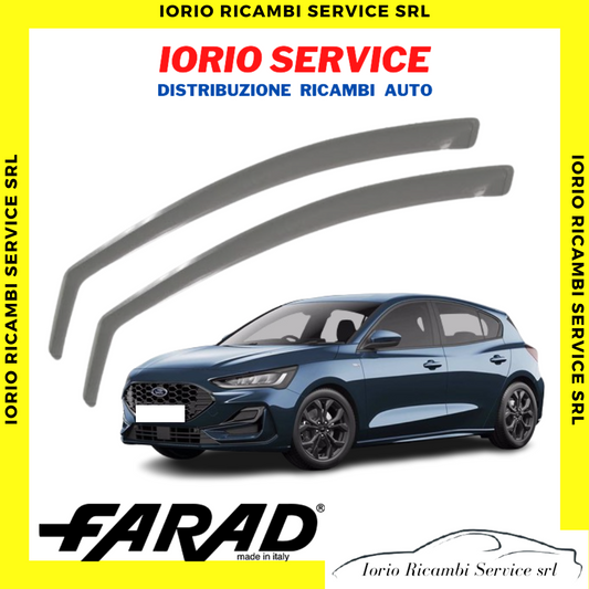 DEFLETTORI ARIA per FORD FOCUS IV DAL 2018 5P FARAD fumè ANTITURBO ANTIVENTO