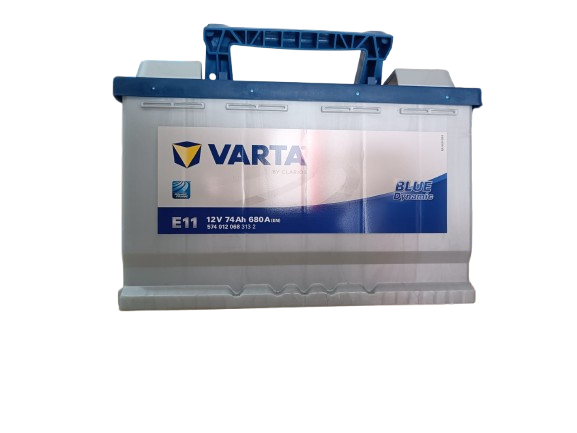 VARTA BATTERIA TITANIUM E11 12V 74AH 680A E11 L374P - 278x175x190 mm - 574012068
