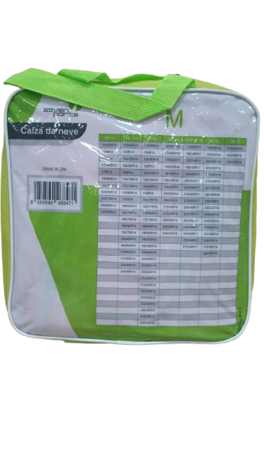 CALZE DA NEVE OMOLOGATE SEVEN PARTS TAGLIA MEDIUM (M) MONTAGGIO RAPIDO