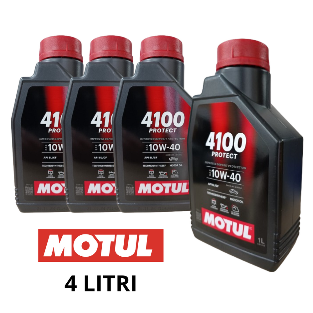 4 L MOTUL 10W40 4100 PROTECT API PERFORMANCE SL/CF ACEA A3/B4 API SL/CF RN0700