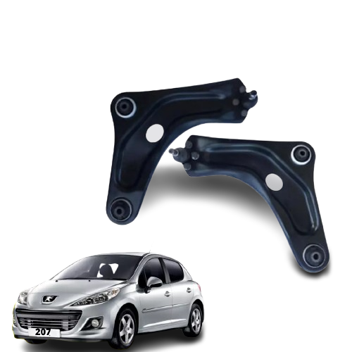 COPPIA 2 BRACCI OSCILLANTI ANTERIORI PEUGEOT 207 PRODUZIONE DAL 2006 AL 2015