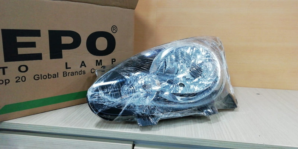 COPPIA FARI FANALI PROIETTORI DEPO ANTERIORI DX SX TOYOTA AYGO I DA 2005 A 2013