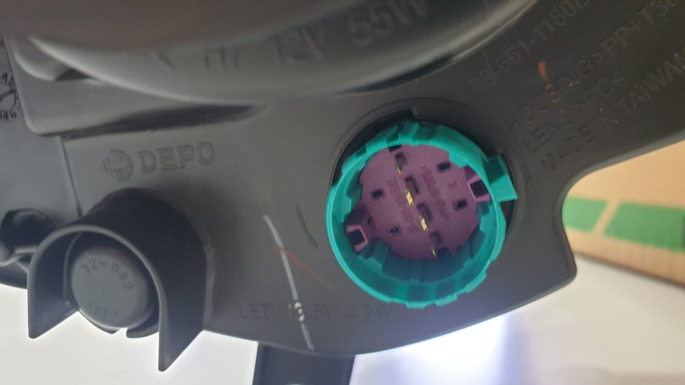 FARO FANALE INFERIORE SINISTRO LED FIAT 500 RESTYLING >2015 REGOLAZIONE MANUALE