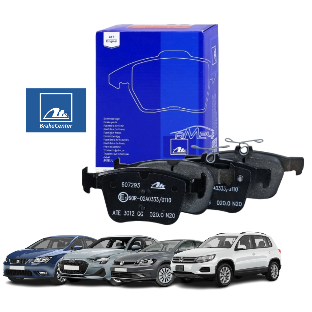 PASTIGLIE FRENI POSTERIORI ATE 607293 WV TGUAN/GOLF VII/AUDI A3/Q3 /SEAT LEON
