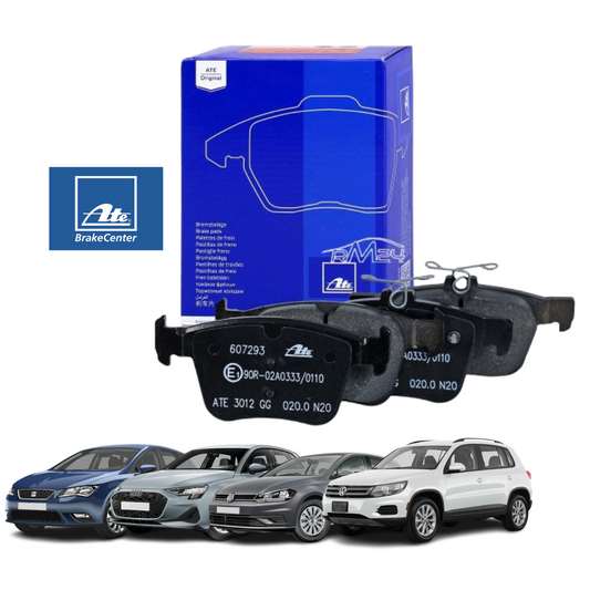 PASTIGLIE FRENI POSTERIORI ATE 607293 WV TGUAN/GOLF VII/AUDI A3/Q3 /SEAT LEON