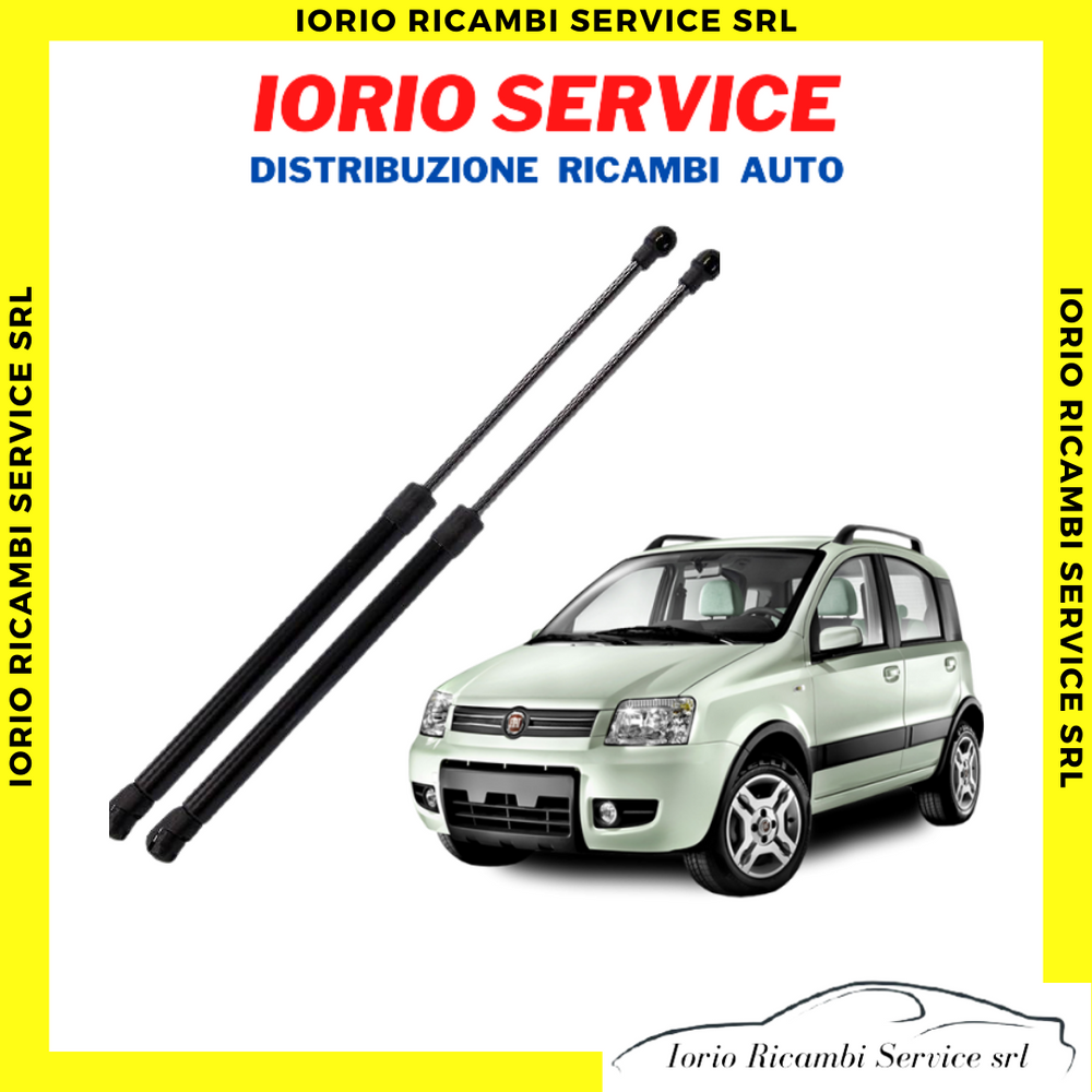 AMMORTIZZATORI MOLLE A GAS PISTONCINI COFANO BAULE POST FIAT PANDA 169 2003 2011
