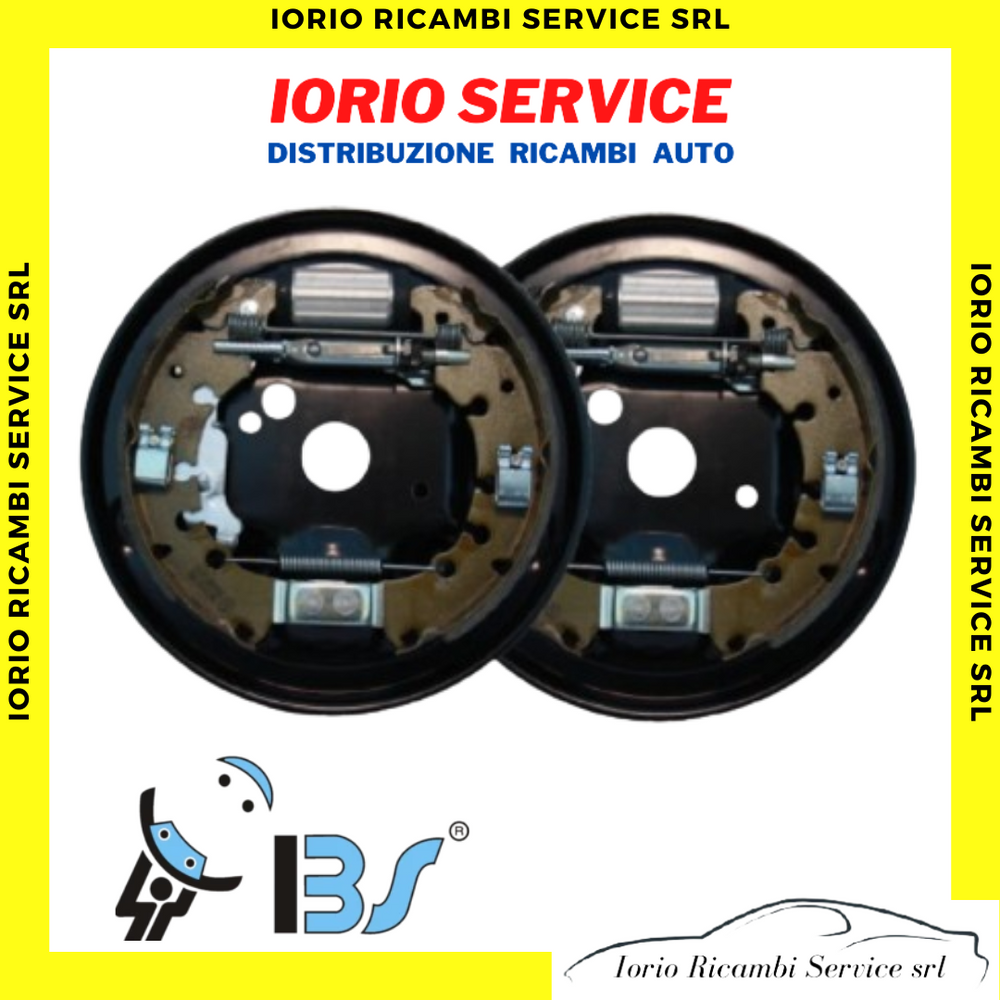 KIT GANASCE FRENI POSTERIORI IBS COMPLETI PER FIAT BRAVO BRAVA MAREA (CON ABS)