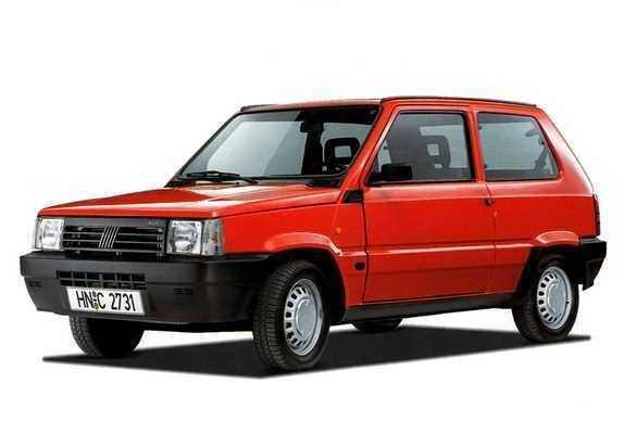 COPPIA SPECCHIETTI RETROVISORE FIAT PANDA 141 750 COMPLETI MANUALI NERI