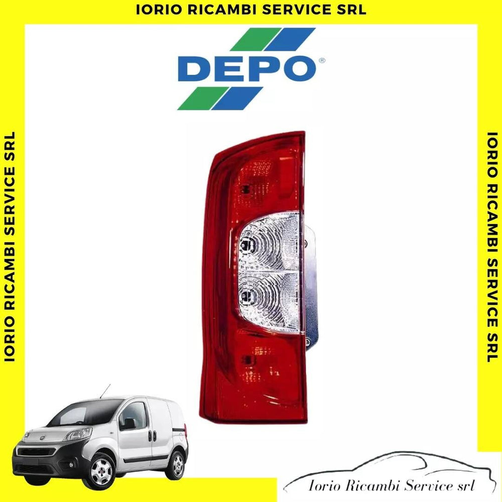 FARO FANALE FANALINO POSTERIORE SX FIAT FIORINO PEUGEOT BIPPER CITROEN NEMO