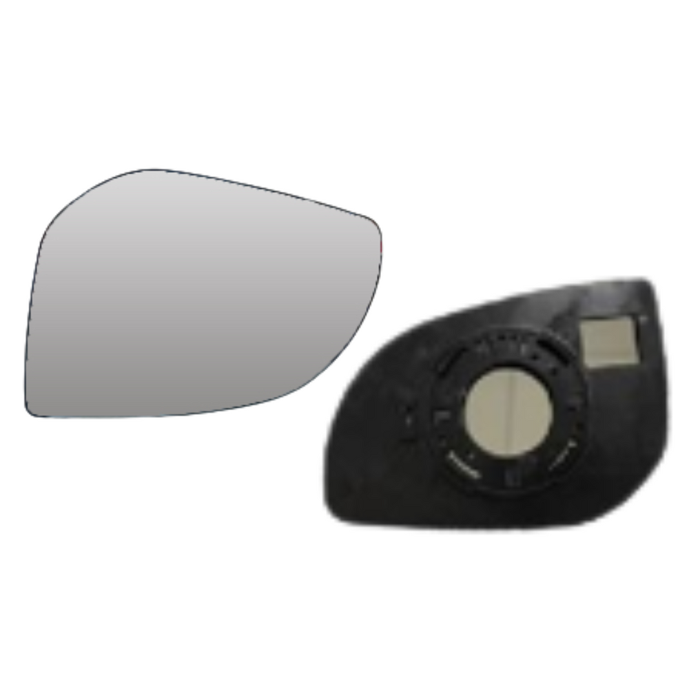 PIASTRA +VETRO SPECCHIO SINISTRO SX HYUNDAI I10 2011 a 2013 e I20 2009 a 04/2012
