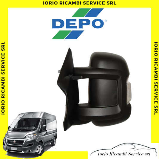 SPECCHIO SINISTRO MANUALE BRACCIO CORTO C/FAN C/SONDA FIAT DUCATO 06> JUMPER