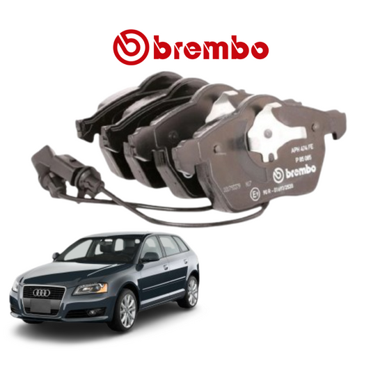 PASTIGLIE FRENI BREMBO AUDI A4 1.9 TDI QUATTRO 96 KW 2002 PASTICCHE ANTERIOR