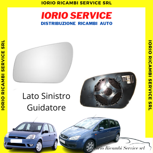 PIASTRA SPECCHIO TERMICO SINISTRO FORD FIESTA V 06>08 FUSION FOCUS 05>07 C MAX I