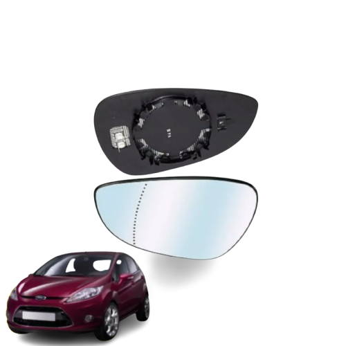 PIASTRA SPECCHIO ASFERICO TERMICO CON VETRO DESTRO FORD FIESTA 2008>17 B-MAX