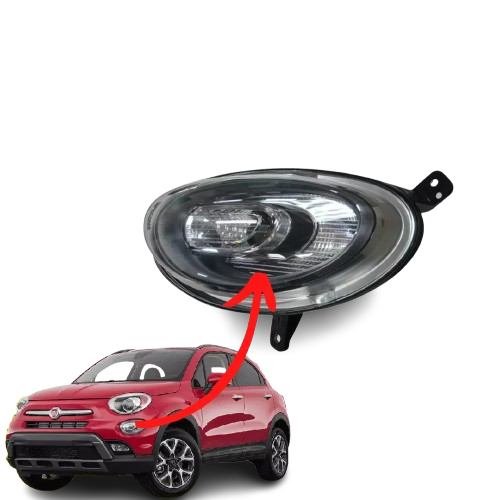 FARO FANALE INFERIORE ALOGENO SINISTRO SX FIAT 500X >2015 REGOLAZIONE MANUALE