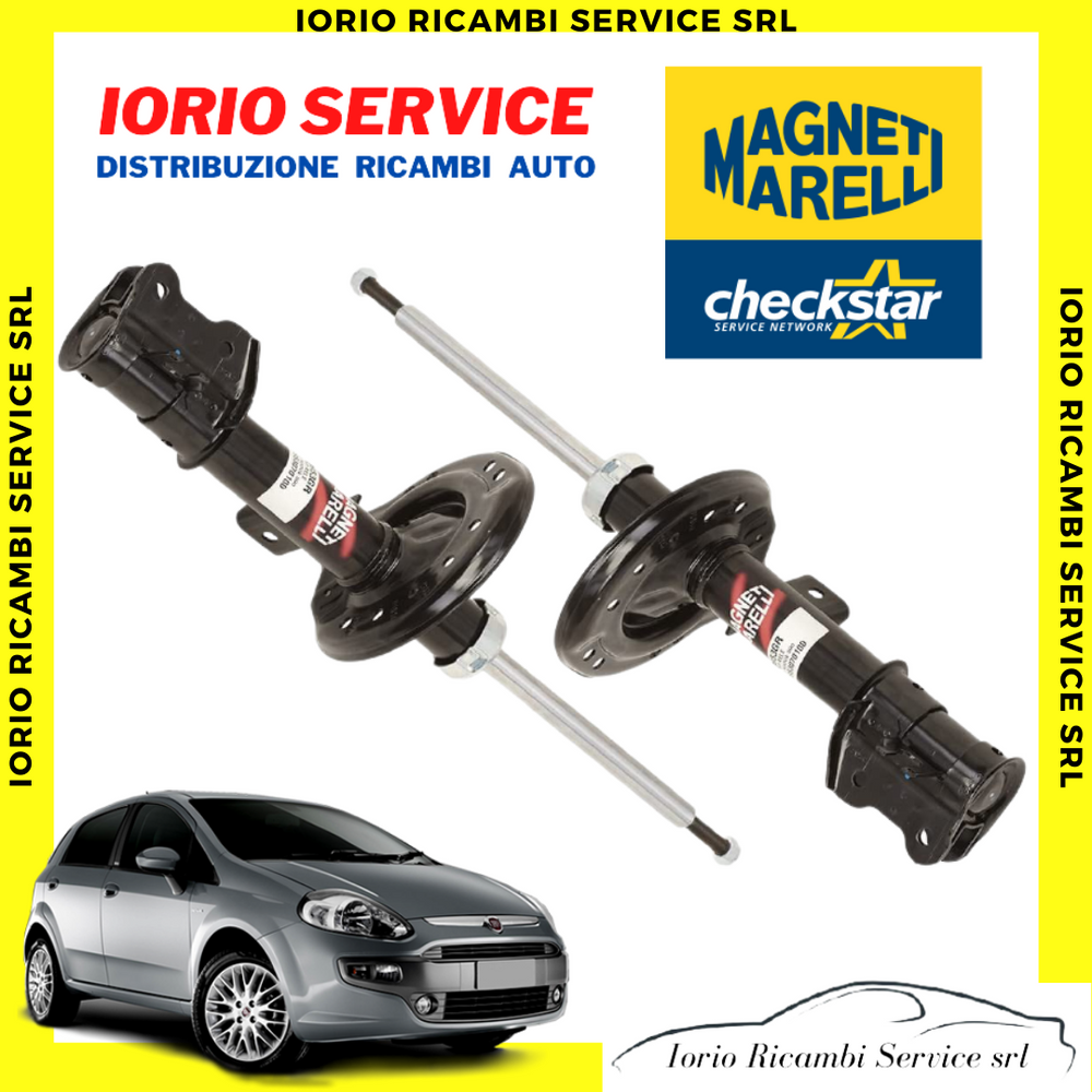 KIT AMMORTIZZATORI ANTERIORI FIAT GRANDE PUNTO , PUNTO EVO E PUNTO 199  MARELLI