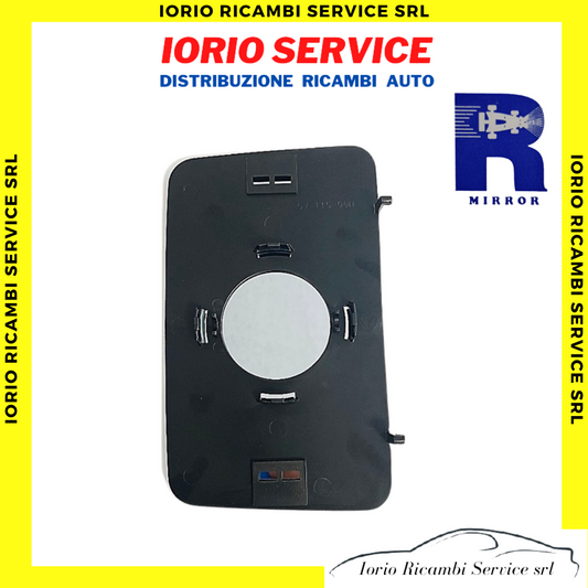 PIASTRA SPECCHIO SINISTRO FIAT DUCATO PEUGEOT BOXER CITROEN JUMPER 94>02 VETRO