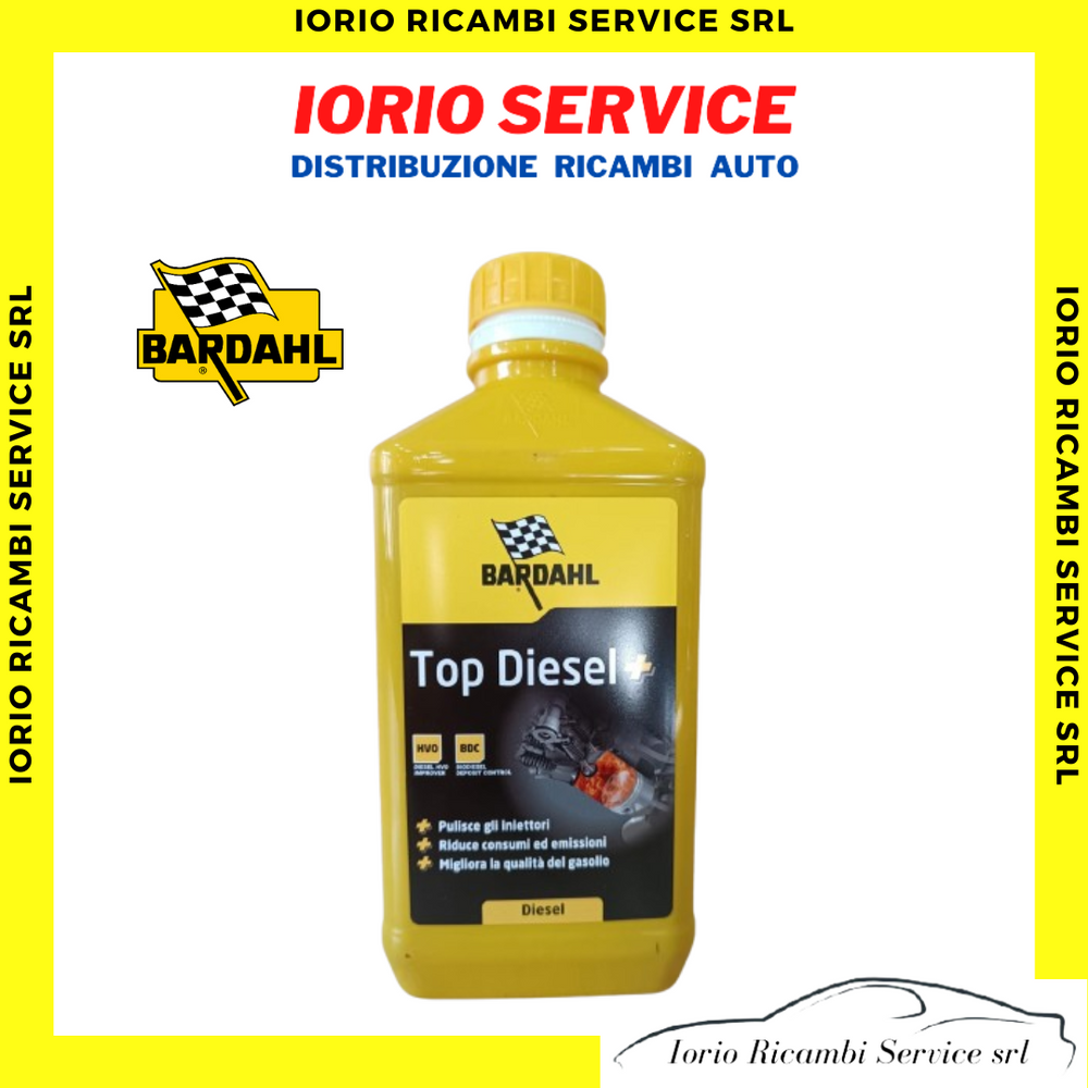 BARDAHL TOP DIESEL PLUS 1 LITRO TRATTAMENTO PULISCI INIETTORI GASOLIO ADDITIVO