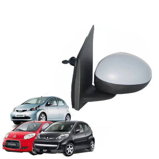SPECCHIETTO CITROEN C1 PEUGEOT 107 TOYOTA AYGO SINISTRO COMPLETO MANUALE PRIMER