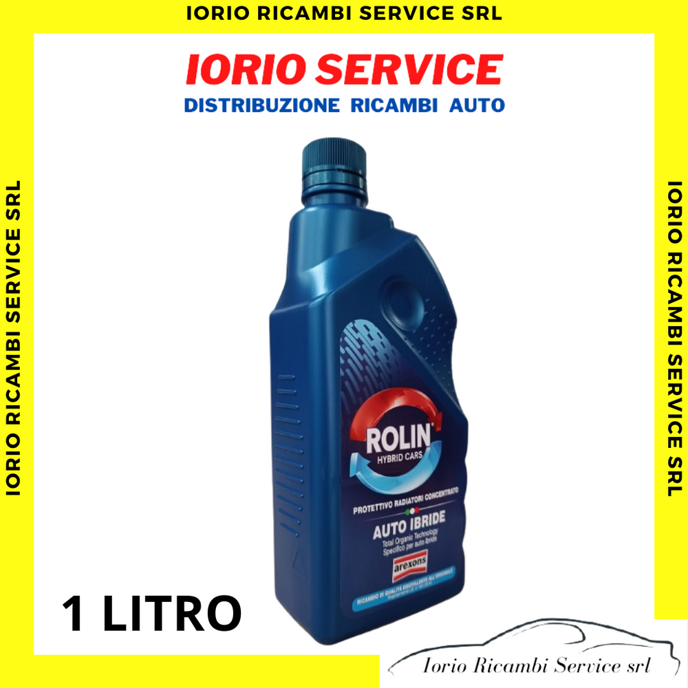 1 LITRO AREXONS LIQUIDO RADIATORE ANTIGELO ROLIN HYBRID CONCENTRATO AUTO IBRIDE