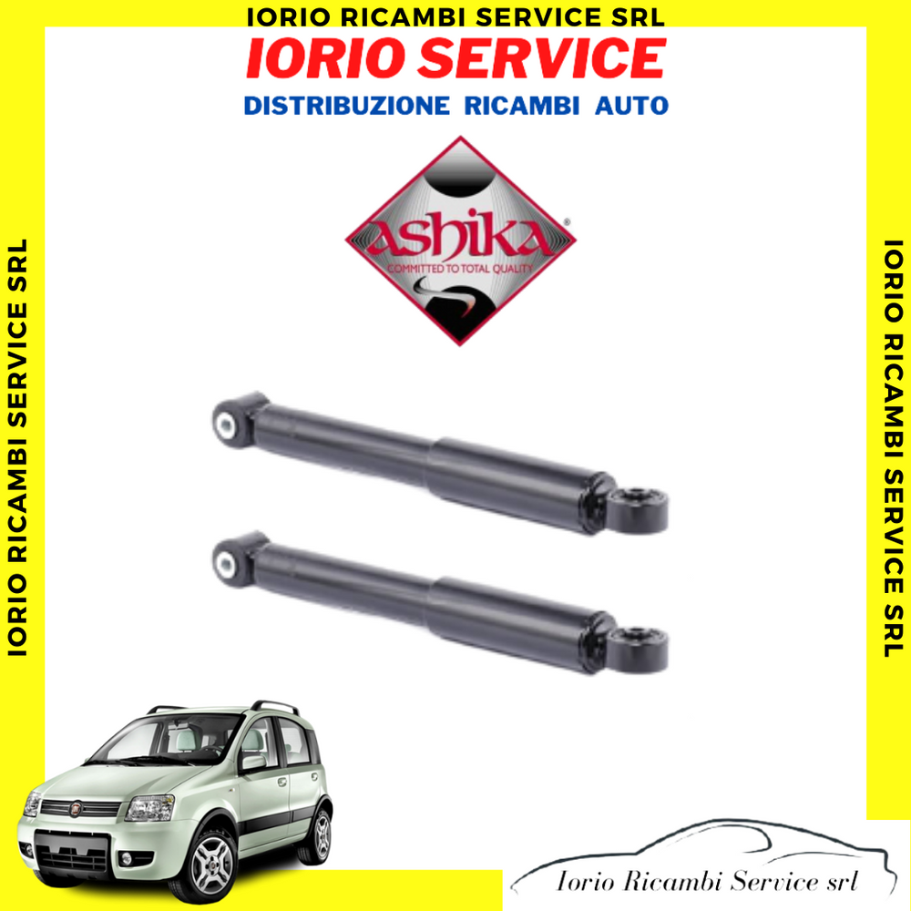 KIT AMMORTIZZATORI FIAT PANDA 169 1.1 1.2 1.3 MJT POSTERIORI ANCHE 4X4 E METANO