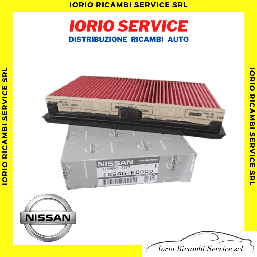 FILTRO ARIA NISSAN CUBE QASHQAI MICRA/CUBE TIIDA NOTE 1.5 DCI 1.6