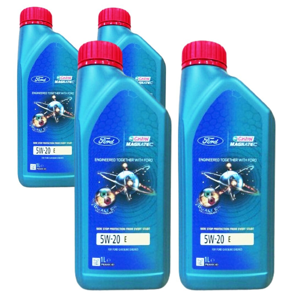 4 LITRI OLIO MOTORE CASTROL MAGNATEC FORD 5W20 E MEETS FORD WSS-M2C948-B