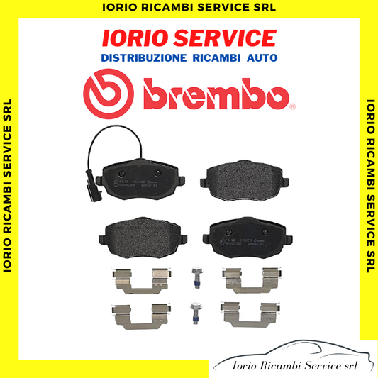 PASTIGLIE FRENI BREMBO per LANCIA Y YPSILON 843 2003-2010  PATTINI ANTERIORI