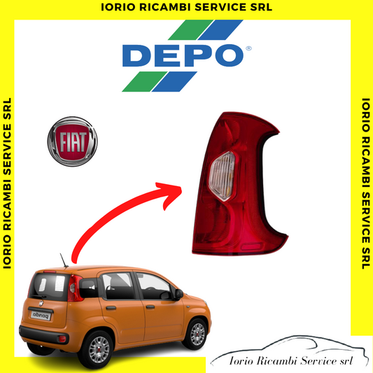 STOP DESTRO FIAT PANDA 312 DAL 2012 IN POI FANALE FARO POSTERIORE