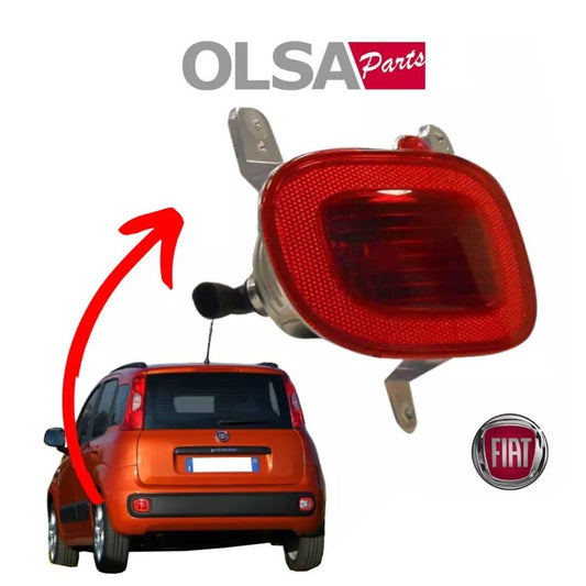 FANALE FANALINO POSTERIORE INFERIORE RETRONEBBIA SINISTRO SX FIAT PANDA DAL 2012