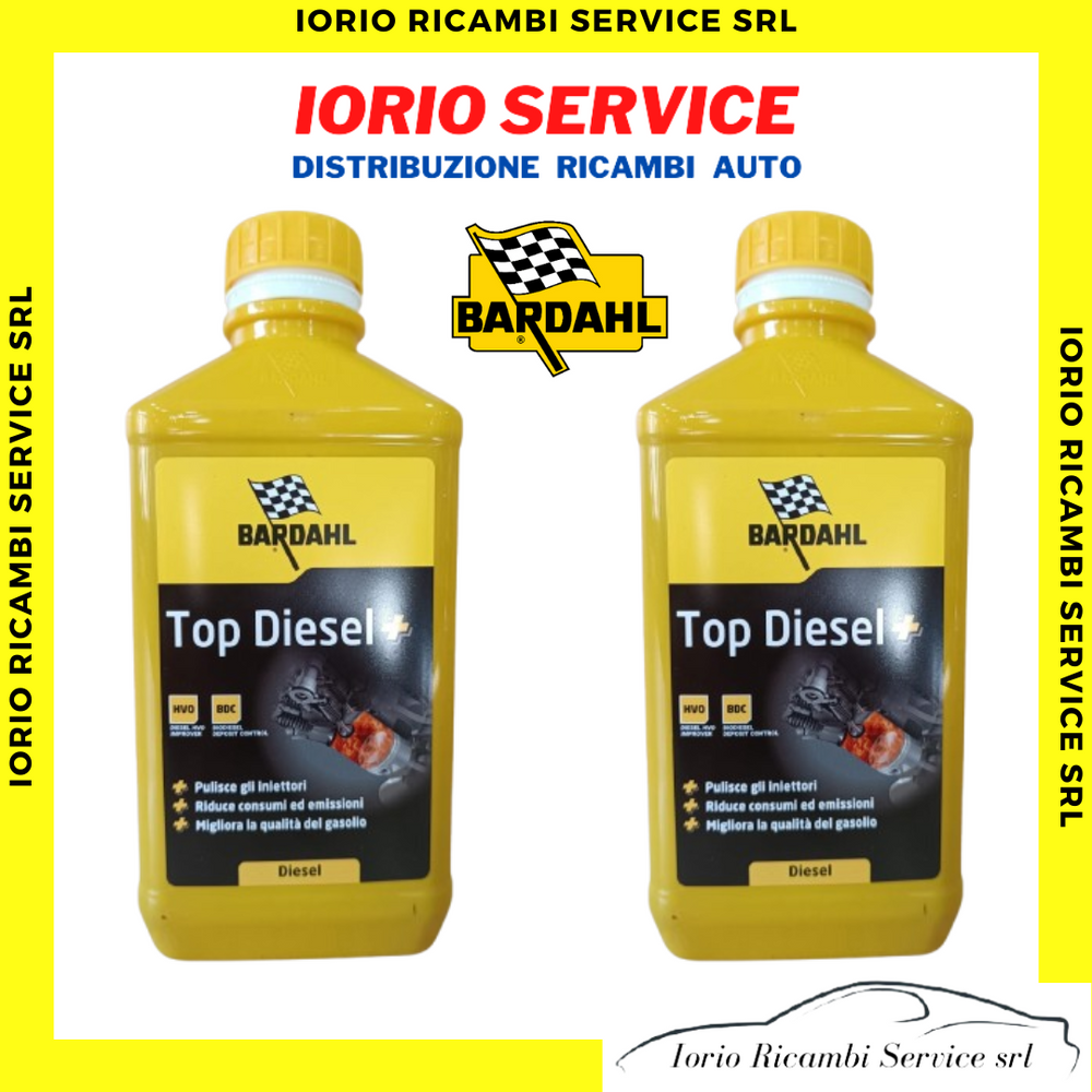 2 LITRI BARDAHL TOP DIESEL TRATTAMENTO PULISCI INIETTORI GASOLIO ADDITIVO
