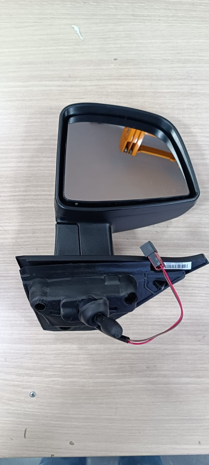 SPECCHIETTO RETROVISORE SINISTRO PER FIAT DOBLÒ CARGO 2010-2015 ELETTRICO NERO