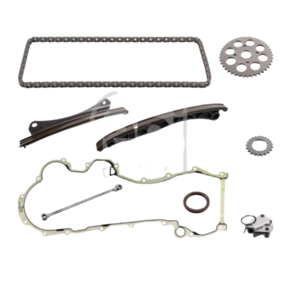 KIT CATENA DISTRIBUZIONE FEBI 9 PEZZI 500 PANDA GRANDE PUNTO MITO 1.3 MJT EURO 4