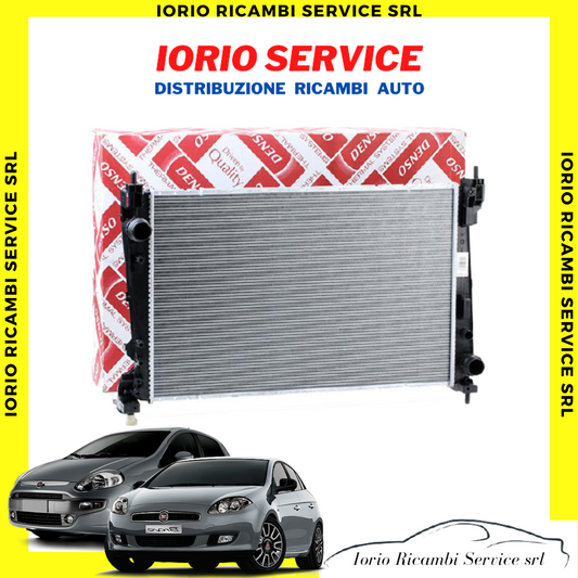 RADIATORE MOTORE ALFA MITO FIAT GRANDE PUNTO DOBLO' BRAVO II 1.3 1.6 MJT