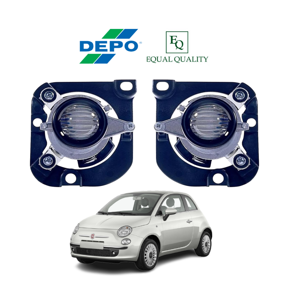 FENDINEBBIA DESTRO E SINISTRO PER FIAT 500 DAL 07/2007 AL 05/2015 DEPO/EQ 64010