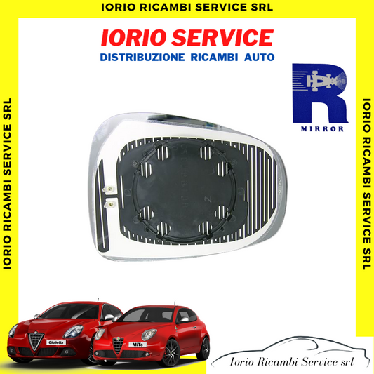 PIASTRA SPECCHIO TERMICO DESTRO ALFA ROMEO MITO GIULIETTA 159 VETRO