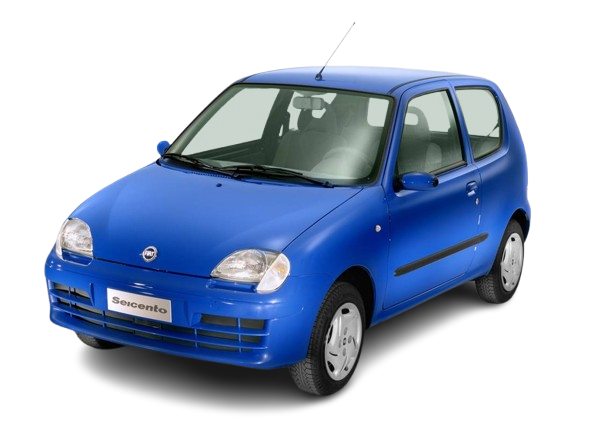 KIT SET 4 COPRICERCHI PER FIAT SEICENTO 600 COPPA RUOTA 13'' SENZA LOGO