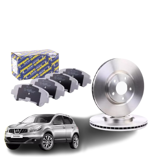 KIT DISCHI FRENO + PASTIGLIE JAPANPARTS NISSAN QASHQAI 1A SERIE *DISCO 320 MM*