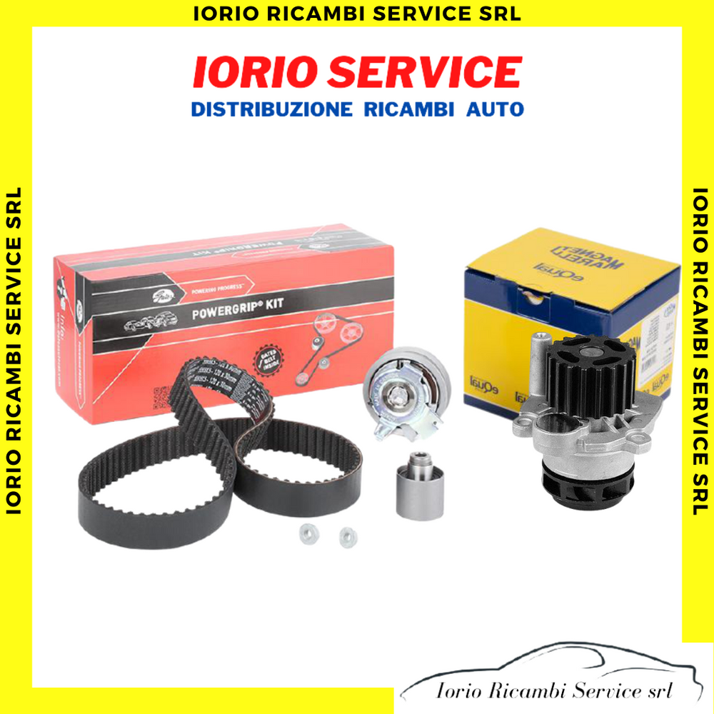 KIT CINGHIA DISTRIBUZIONE VW GOLF V 1.9 TDI 77KW 105CV + POMPA ACQUA