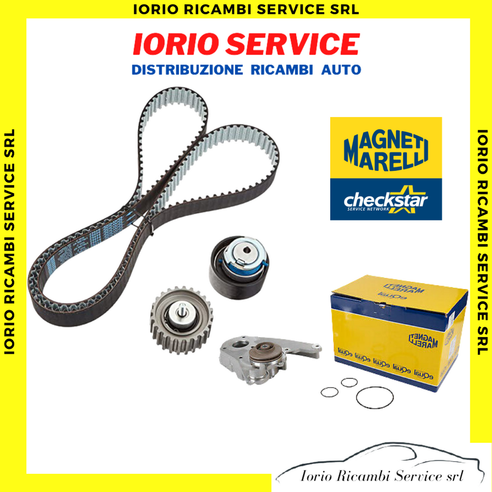 KIT CINGHIA DISTRIBUZIONE DAYCO + POMPA ACQUA + CINGHIA PV FIAT DUCATO 2300