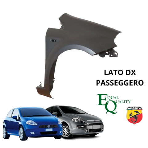 PARAFANGO ANTERIORE DESTRO per GRANDE PUNTO, FIAT GRANDE PUNTO ANCHE ABARTH